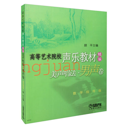 高等艺术院校声乐教材精编美声唱法男声卷 教学指导版 顾平主编 商品图0