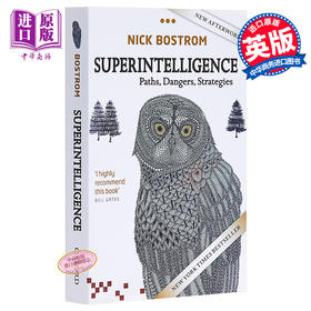 【中商原版】超智能：路线图、危险性与应对策略 英文原版 Superintelligence：Paths, Dangers, Strategies 人工智能 计算机科学