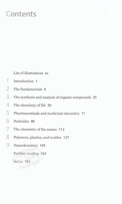 【中商原版】有机化学（牛津通识读本）Organic Chemistry: A Very Short Introduction Graham Patrick 商品图4