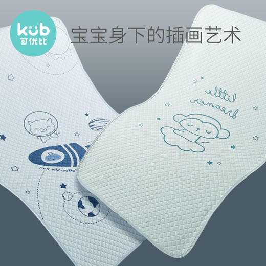 可优比婴儿隔尿垫纯棉防水可洗护理垫宝宝超大号防漏床单姨妈垫春 商品图1