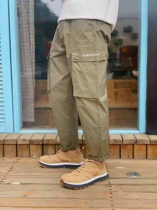 DEC E96923870 时尚梭织休闲工装裤 商品图3