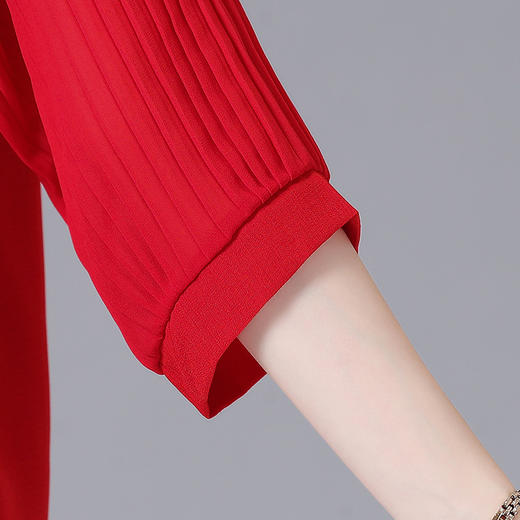 MQ-3164-0177夏装新款洋气中老年春装小衫YY 商品图4