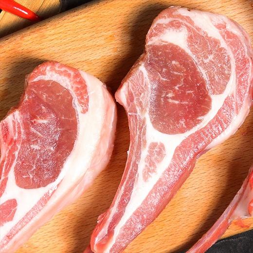 【优选法式羊排】6-7块/500g/袋 法式羊排新鲜冷冻羔羊小排半成品羊肉12肋战斧羊排骨烧烤食材 商品图1