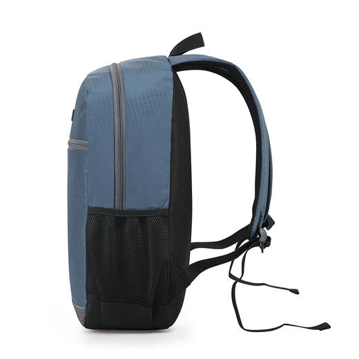 667 41040 格纹双肩包 蓝色 商品图1