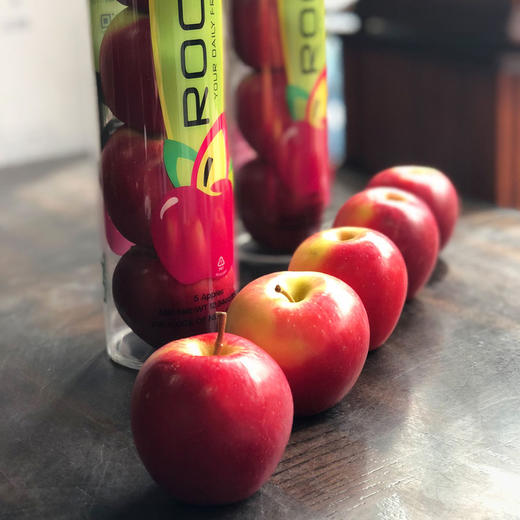 新西兰火箭苹果 | 一桶桶的小可爱,浓情多汁,珍稀品种!1筒5只 商品图6
