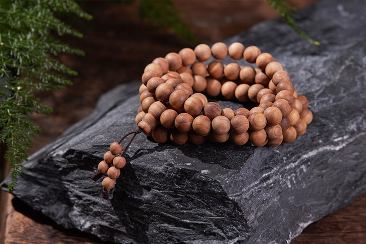 老东加檀香手串珍罕原材30年陈放老料不沉水醇香柔和生清净