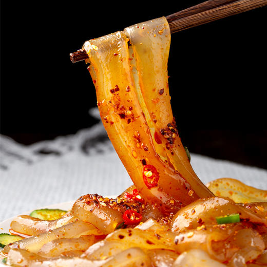 东北大拉皮水晶粉300gx3盒装凉拌即食东北特产农家鲜湿木薯粉即食