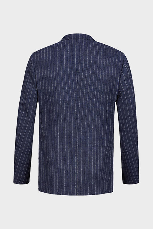 callisto藏青绵羊毛混纺西服  SPBWJ006NA 商品图1