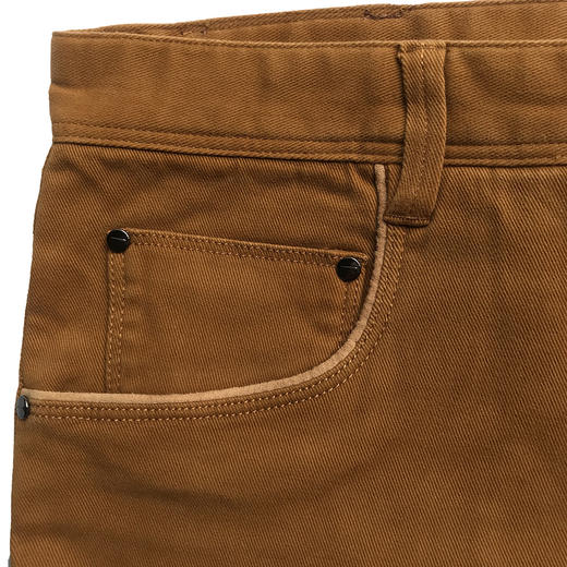 Marco Azzali 暗黄色休闲裤 P3515800 商品图2