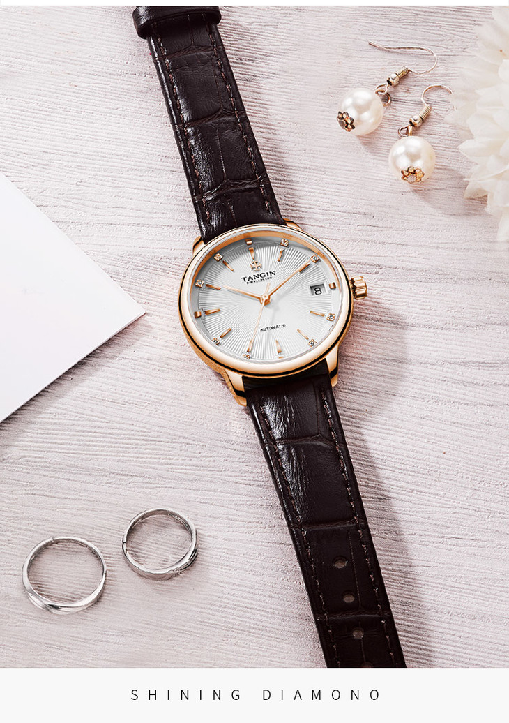 时计廊天珺表卢伽诺t7025l女表