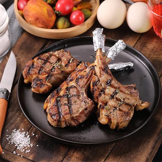 【优选法式羊排】6-7块/500g/袋 法式羊排新鲜冷冻羔羊小排半成品羊肉12肋战斧羊排骨烧烤食材 商品图3