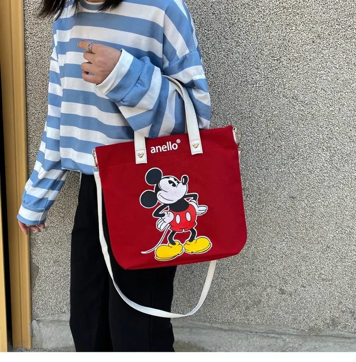 鼠年的特别款, anello & 迪士尼巨星米老鼠联名的帆布包包!