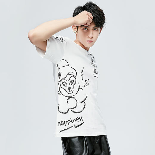 【T恤】国潮 短袖T恤 商品图1