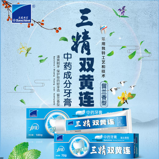三精双黄连牙膏套装(留兰香型)