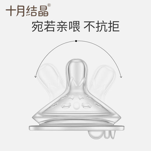 婴儿奶瓶宽口径带吸管手柄防胀气 商品图4