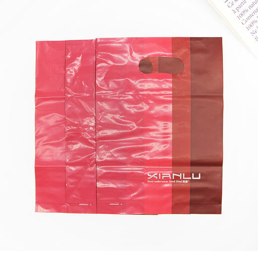 红色塑料袋内裤袋子形象多用小手提袋购物袋（此为一个的价格，一捆是100个）8999 商品图2