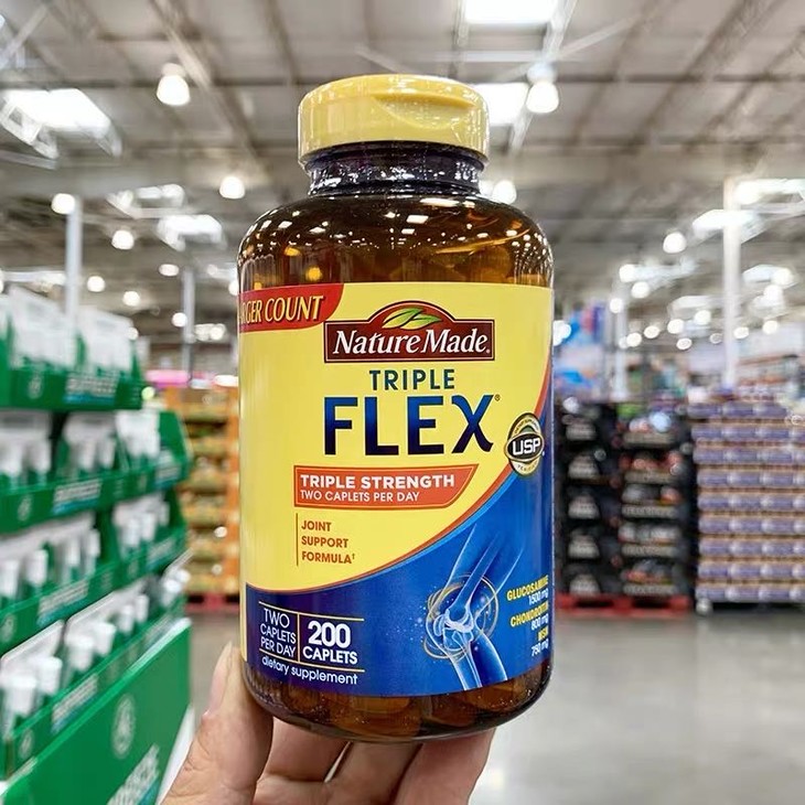 国内现货naturemade维骨力美国原装tripleflex氨糖维骨力200粒保质期