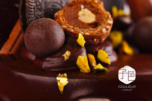 （C004) Couleur Violet 明星黑巧乳酪霜蛋糕【特高款】 商品图3