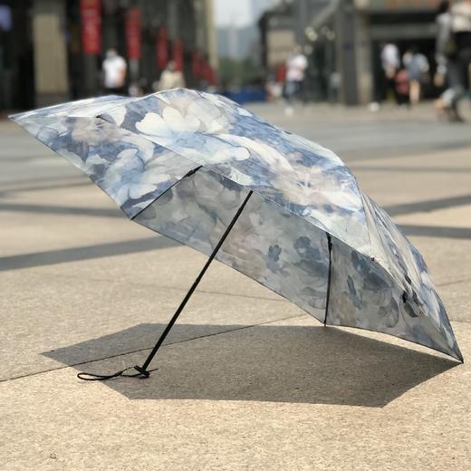 优品堂“物静花雨 ”三折“羽毛伞”超轻防紫外线遮阳太阳伞 商品图4