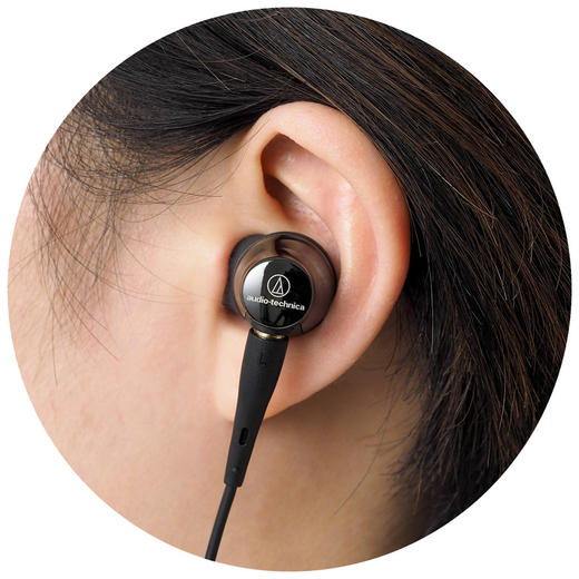technica/铁三角 ath-ckr100is入耳式耳机带麦通话发烧级hifi人声女毒