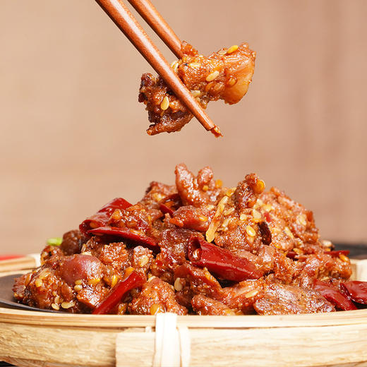 昌义号冷吃兔丁168g烧烤味五香味地道川渝滋味美味. 商品图2