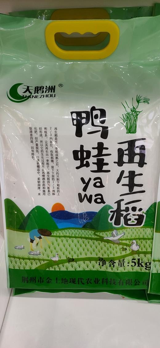 天鹅洲鸭蛙再生稻5KG 商品图0
