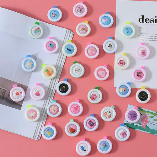 【10个装】夏季植物精油驱蚊扣防蚊扣 随身携带 商品图3