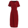 乔万尼真丝连衣裙夏季气质时尚桑蚕丝红色中长裙ES2E190 商品缩略图4