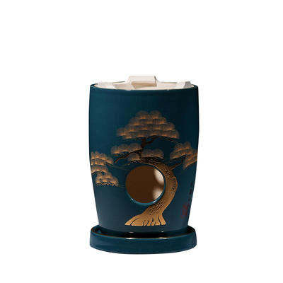莺歌烧桔地月下梅花茶炉酒精炉炭炉烧水炉日式酒精炉多用小凉炉 商品图4