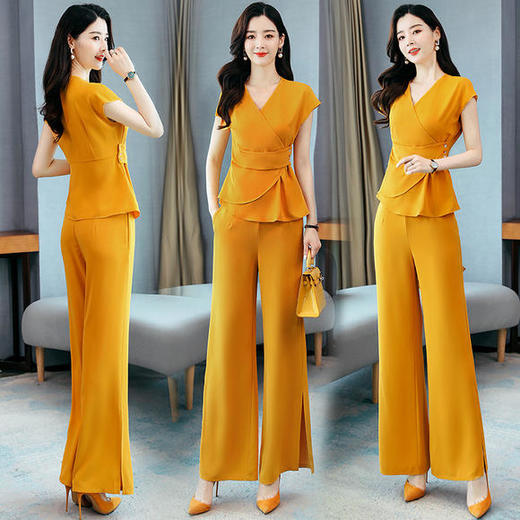 L-MXE1223新款时尚气质百搭两件套 商品图1