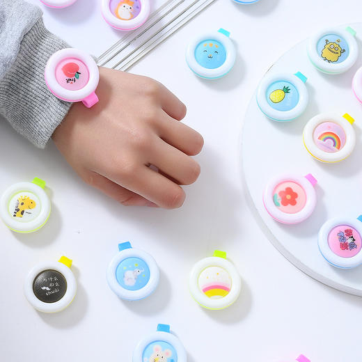 【10个装】夏季植物精油驱蚊扣防蚊扣 随身携带 商品图0