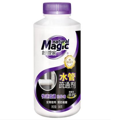 540g妙管家水管疏通剂 下水道除臭马桶厕所卫生间堵塞 商品图0