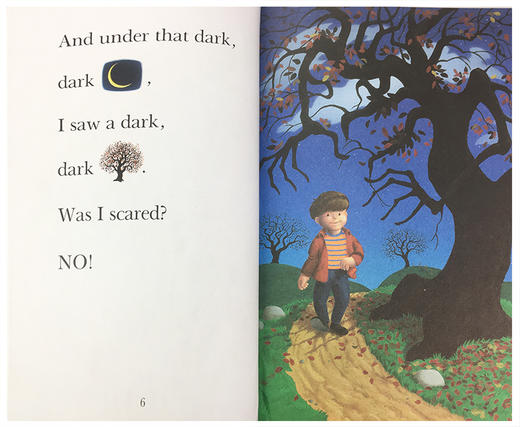 In a Dark, Dark House在一个黑暗的，黑暗的房子 少儿英文原版绘本书 商品图2