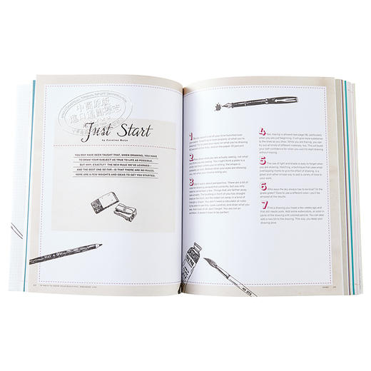 【中商原版】Flow杂志：绘制美好、平凡生活的50种方式 英文原版 50 Ways to Draw Your Beautiful, Ordinary Life 商品图5