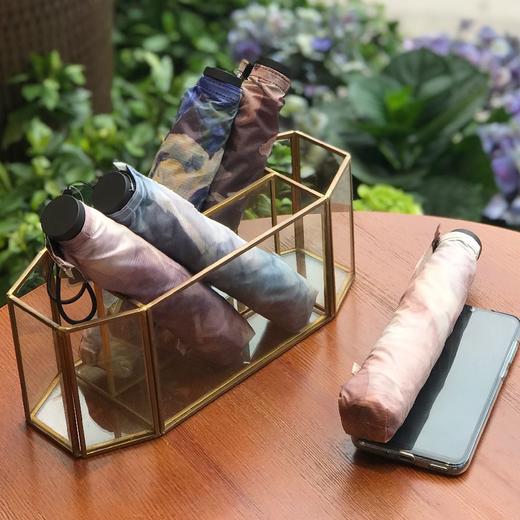 优品堂“物静花雨 ”三折“羽毛伞”超轻防紫外线遮阳太阳伞 商品图1
