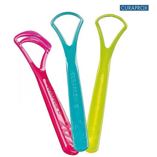 瑞士进口CURAPROX科瑞宝士单双刃舌苔刷 颜色随机 商品图0