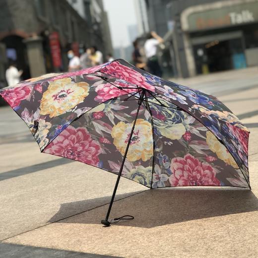 优品堂“物静花雨 ”三折“羽毛伞”超轻防紫外线遮阳太阳伞 商品图6
