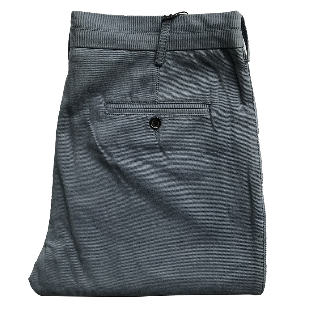 Marco Azzali 蓝色全棉休闲裤 P3131600