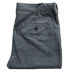 Marco Azzali 蓝色全棉休闲裤 P3131600