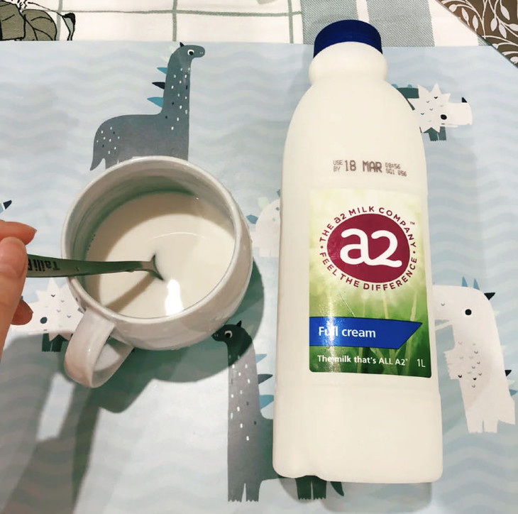 现货澳洲a2鲜牛奶巴氏杀菌全脂鲜牛奶1l2瓶顺丰冷链