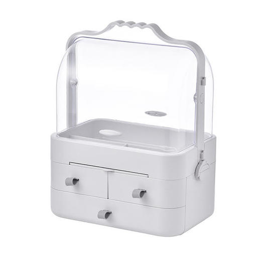 LX-608693274953网红提抽屉式旋转化妆品收纳盒 商品图4