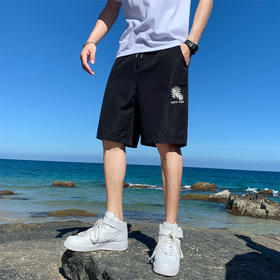 WZNH-C305AKK210男士运动短裤2020夏季潮牌宽松薄款五分裤子