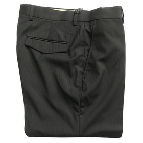 Marco Azzali 深灰色羊毛进口面料毛裤 P3221200