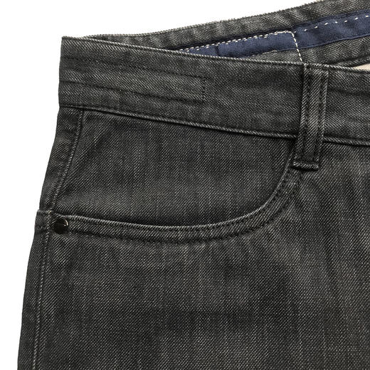 Marco Azzali 深灰色牛仔裤 P3315400 商品图2