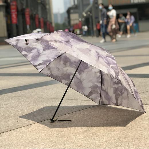 优品堂“物静花雨 ”三折“羽毛伞”超轻防紫外线遮阳太阳伞 商品图5