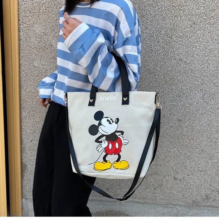 鼠年的特别款, anello & 迪士尼巨星米老鼠联名的帆布包包!