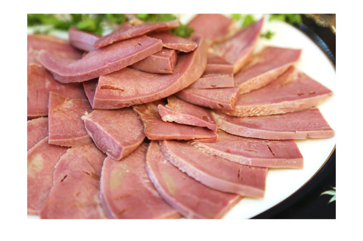 烟熏猪舌切片130g包