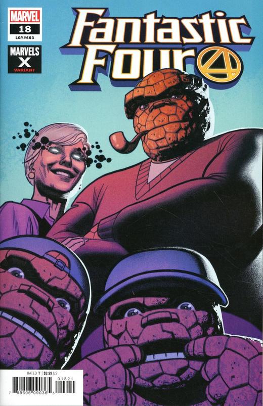 神奇四侠 V6 主刊 Fantastic Four V6（2018）001 - 018 变体 商品图0