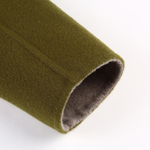 佐尔美女装毛呢外套长款双面呢子羊毛大衣拼接上衣外套女E64SM16 商品图4