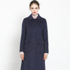 佐尔美ZZ 新品反季经典纯色简约中长款女士羊毛双面呢大衣E74SM26 商品缩略图1